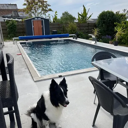 Au Calme Dans Le Marais Avec Piscine 게스트하우스 Yves